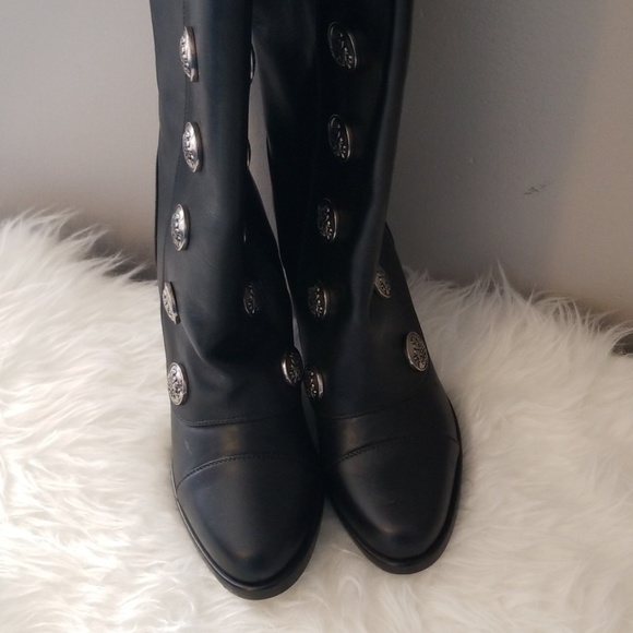 Michael Kors Collection Chapman Calf Boots - Picture 5 of 8